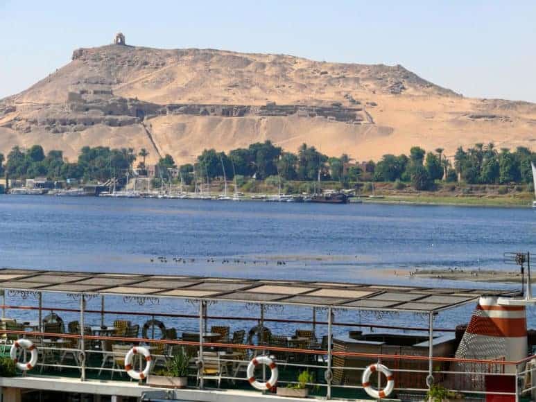 Traveling to Egypt and sailing down the Nile